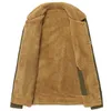 LetsKeep hiver Bomber pilote vestes hommes armée vêtements d'extérieur vestes tactiques hommes coton épais col de fourrure manteaux chauds 5XL, MA234