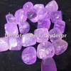 500g de pierres roulées d'améthyste en vrac, pierres précieuses naturelles, cristaux de quartz, roches violettes polies irrégulières, minéraux, guérison des chakras, Reiki