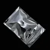 10 * 15 cm Reclosable aluminiumfolie verpakking tas zelf zegel mylar zip lock pakking tassen hersluitbare voedsel snack opslag pakket pouches 100pcs / lot