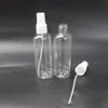Garrafa de perfume recarregável portátil 100ml com bomba de spray Cosméticos da bomba de Spray Cosméticos 100 ml Garrafas do atomizador do pulverizador 1000pcs Lote
