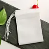 Moda gorące puste herbaty torebki herbaciane sznur lecząc filtr filtrujący papier herbaty