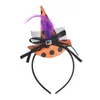 Nouveau Mini chapeau de sorcière bandeau Halloween bandeaux pour filles accessoires de déguisement Cosplay fête cadeaux chapeaux enfants 30Jul31
