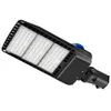 Stock in USA + 480W 300W 200W 150W LED Shoebox Parking Lot Light IP65 étanche du poteau de rue extérieur avec capteur de photocellule répertorié DLC