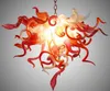 Lampadari contemporanei in vetro di Murano soffiato Illuminazione Decorazioni moderne per hotel Lampade artistiche in vetro borosilicato Illuminazione in vetro fai-da-te