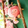 Watermelon Slice Peach Pineapple Plush Doll Fruits Stuffed Toy Decorative Sofa Chair Bed Throw Pillow Plush Plants Gift