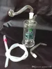 Cobra hookah vidro bongs acessórios, colorido fumar cachimbo Pipes curvo vidro tubulações de óleo queimador tubulações de água Dab Rig vidro Bongs tubos