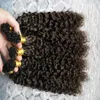 300s Mongolski Afro Kinky Curly Dwuosobowy Remy I Wskazówka Rozszerzenia Ludzkie Włosy 16 "20" 24 "1g / s Keratyna Przedłużanie włosów I-Tip Human Hair