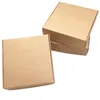 Boutique pratique 100pcs boîte de papier kraft belle boîte kraft empaquetant de petite taille