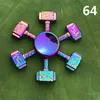 Fidget Spinner Toy Nouveau Dazzrainbow Star Star Fleur Skull Dragon Wing Gyro pour l'autisme Adhd enfants Adultes Adultes Antisters Doigt Toys