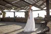 Limor Rosen 2020 Bohemian bröllopsklänningar En linje V Neck Beach Bridal Dress Lace Boho Backless Bridal Gowns