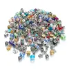 Sulk 50pcs Lot Fashion European Beads Spacer Fit для браслета Pandora Charms случайный стиль 239b