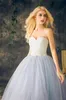 2020 new Vintage purple tulle ball gown boho wedding dresses Vestidos De Novia cheap paolo sebastian Wedding Gowns