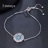 2021 EMMAYA New Fashion Adjustable Bracelets chain For Women Crystal Charm Wedding Bracelet Party Jewelry Friend Gift Wholesale