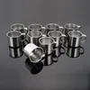 Stainless Steel Cup Portable Coffee Mug Drinking Cups Mouthwash Cup Beer Milk Espresso Insulated Shatterproof Cup