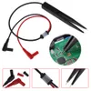 Condensator Test Clip SMT Chip Gold Plating Multimeter Probe Auto Digitale Tweezer SMD Spoel Inductie Voor Weerstand