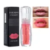 Moisturizer Lip Gloss Natural Mint 3D Crystal Jelly Color Liquid Lipstick Clear Lip Gloss Beauty Make Up Tools