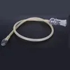 Silicone Vaporizer Hose Whip for Smoking Glass 19# 18.8mm Adapter Dry Herb Smoke Accessories vape Water Pipe Bong Hookah Shisha