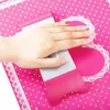 NA052 5 Colors Comfortable Plastic Silicone Nail art Cushion Pillow Hand Holder Nail Arm Rest Manicure Accessories Tool Equipment9054801