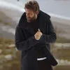 Erkekler Düğme Ceket Kalın Sıcak Ceket Kış Coat Dış Giyim Windproof Ceket Erkekler veste homme hiver Erkekler Parkas Coat Clohtes