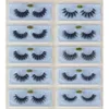 3D Mink Eyelashes Wholesale 10 style Fake Eyelash Soft Natural Thick 3d mink Hair false eyelash natural Extension fake Eyelashes DHL free