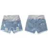 Pregnant Women's Shorts Summer Wear Low-waisted Denim Shorts Summer Loose Pants for Pregnant Women Clothes maternity