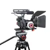 Freeshipping dslr رود تزوير فيلم فيلم صنع عدة كاميرا فيديو مقبض استقرار قبضة قفص الفيديو لسوني a7 a7r a7s الثاني a6300 a6000