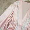3 шт. Женские кружевные ночные шелковые атласные пижамы пижамные одежды одежды ночные одежды платье женские стройные твердые шорты