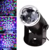 3W EU / US-plugg Ljud aktiverat RGB LED-kristallsteg Ljus Magic Ball Disco DJ Laserbelysning för Home Party Bar Stage Lights