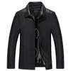 New Fashion Men Clothes Spring PU Faux Fur Leather Outerwear Jacket Zipper Coat Autumn winter Casual Coat