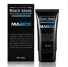 Mabox Black Mask Peel Off Bamboo Charcoal Purifying Blackhead Remover Mask Deep Cleansing för acnecars fläckar ansiktsmask