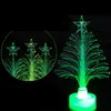 Jueja Nieuwigheid Glowing Fiber Optic Christmas Tree Night Lamp Led Bodem Sticker Nachtlampje voor kinderen Romantic Home Decoratief