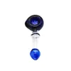 COURNOT New Arrival Mini Handle Glass Pipe Multi Color Oil Burner Smoking Pipe Spoon Bubbler Hybrid Spill Proof Smoking Bong