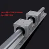 1pcs SBR16 700mm/800mm/900mm/1000mm/1100mm support rail linear guide + 2pcs SBR16UU linear bearing blocks for cnc router