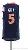 Maglie da basket NCAA Virginia College 12 De'andre Hunter 5 Kyle Guy Maglia casa lontano Taglia adulto S-3XL