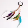 Ethnic Style Hairband Hair Rope Bohemian Colorful Feather Ring Fashion Wig Hand Woven Accessories Wholesale