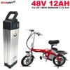 Elektrische Fahrrad-Lithium-Batterie 48 V 12 Ah Lithium-Batterie für Bafang BBS02 250 W 550 W Motor E-Bike Batterie 48 V Kostenloser Versand