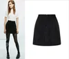 New design womens european fashion high waist a-line short suede leather short skirt plus size XSSMLXLXXL3XL