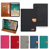 Universal Flip Stand Pu Leather Tablet Cases för iPad 10 10.2 Mini 6 Pro 9.7 Samsung Galaxy Tab 7 8 9 10 tum kortplats Kickstand Telefonfodral