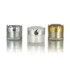 5g 10g cosmetic cream bottle jar luxury empty cosmetics container with crown cap white gold silver