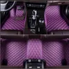 Personalizzato Tesla Model S Modello X Fit Alfa Romeo Stelvio Stelvio Giulia Pelle PU Protezione impermeabile Tappetini per auto Car styling268Z