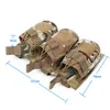 Outdoor Sports Tactical Molle Magazine Pouch Bag Ryggsäck Vest Gear Accessory Mag Holder Cartridge Clip No11-548