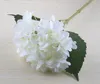 DHL Hydrangea de seda artificial Big Flower 75quot Buquê de flor de casamento branco falso para a mesa Decorações de peças de mesa 19COL8446391