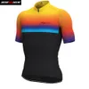 2019 wielertrui heren geel zwart korte mouwen fietskleding wear road MTB Mountain Pro Racing NowGonow Cool Bike Apparel