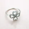 Wholesale- Rings Original Box set for Pandora 925 Sterling Silver CZ Diamond Women Wedding RING Fashion accessories