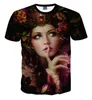 T-shirt Männer 3D Sexy Nackte Schönheit Mädchen Männer Mujer Casual Top Tees Tattoo Sexy Mädchen 3d Gedruckt Hip Hop T Shirts1659283