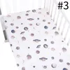 2019 Hot De Malha Algodão Bebê Berço Sheets Respirável Bebê Cama Colchão Protetor Protetor Soft Crib Sheets Recém-nascidos Cama