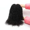KISSHAIR jerry culry hair 3 bundles with closure natural color Indian human hair bundle Brazilian Peruvian curly hair weft