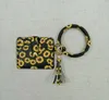 Wholesale Tassel Bangle Bangle Keychain Leopard Cactus Serape Striped Bractele Card