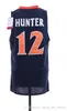 NCAA Virginia Basketball Jerseys College 12 De'andre Hunter 5 Kyle Guy Jersey Local Visitante Tamaño adulto S-3XL