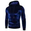 Velvet Hoodie Bluzy męskie Jesień Zima Ciepłe Topy Duży Rozmiar Pełne Rękawy Bluza Pure Color Slim Fit Top ## 5 CX200805